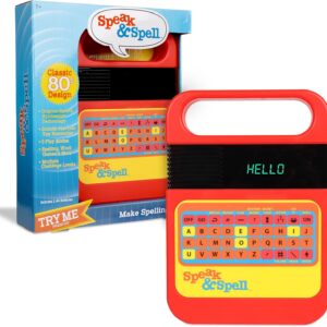 Converse & Spell Digital Sport – Academic Studying Toy, Spelling Video games, 80s Retro Handheld Arcade, Autism Toys, Exercise for Boys, Ladies, Toddler, Ages 7+