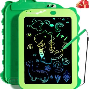 LCD Writing Pill for Children, Colourful Toddlers Toys Drawing Board, Instructional Child Toys, Doodle Pad Dinosaur Toys for two 3 4 5 6 7 8 12 months Previous Boys Ladies Birthday Get together Christmas Presents,8.5inch