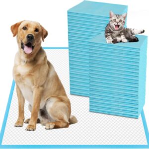 Boscute XXL Thicken 6 Layers Heavy Absorbent 30″x36″ Pet Coaching Canine Pee Pads, Additional Massive Polymer Leak-Proof Fast Dry Pet Pee Pads, Disposable Pee Pads for Canine Cats Rabbit