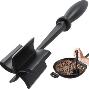 Meat Grinder, Hamburger Grinder, Masher and Burger Masher Premium Warmth Resistant Burger Meat Grinder