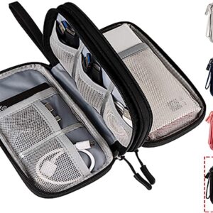 Electronics Equipment Organizer Pouch Bag, Journey Common Organizer for Cable, Charger, Telephone, SD Card, Enterprise Journey Gadget Bag