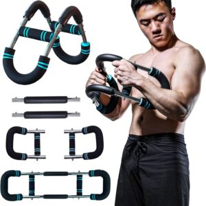 The last word arm coach. Adjustable chest expander, arm exerciser. Shoulder muscle coaching health tools, higher physique power coaching machine. Transportable spring resistance residence health tools.