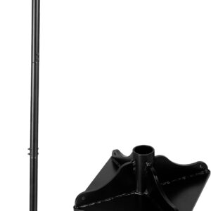48 Inch Deal with Metal Tamper, 8″ x 8″ Heavy Obligation Backyard Tamper Device, Labour-Saving for Levelling Land, Putting in Paving Stones and Repairing Pavements