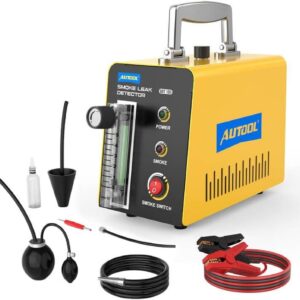 Smoke Machine Automotive Leak Detector,Evap Vacuum Smoke Diagnostic Tester,Pipeline Gasoline Leakage Detector Appropriate with 12V Automobiles