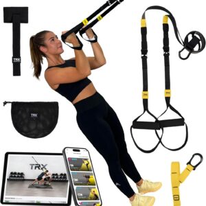 TRX GO Suspension Coach System, Full-Physique Exercise for All Ranges & Objectives, Light-weight & Moveable, Quick, Enjoyable & Efficient Exercises, House Fitness center Tools or for Out of doors Exercises, Gray