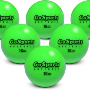 GoSports Weighted Coaching Balls – Select Baseball or Softball – Hitting & Pitching Coaching for All Talent Ranges – Enhance Energy and Mechanics