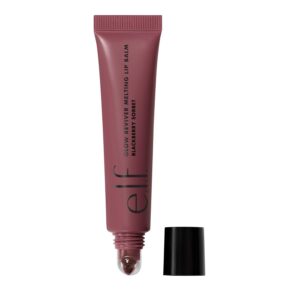 e.l.f. Glow Reviver Melting Lip Balm, Hydrating Tinted Lip Balm For A Shiny End & Gentle, Supple Lips, Vegan & Cruelty-Free, Blackberry Sorbet