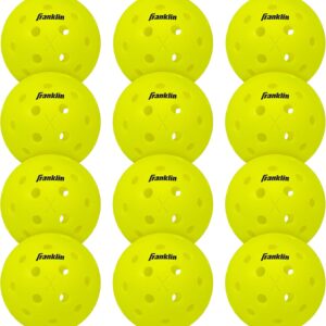 Franklin Sports activities X-40 Out of doors Pickleballs – Official Ball of USA Pickleball, APP Tour + Pickleball US Open – 3 Packs, 12 Packs, 36 Pickleball Buckets, 50, 100 + 400 Bulk Packs of Regulation Pickleballs